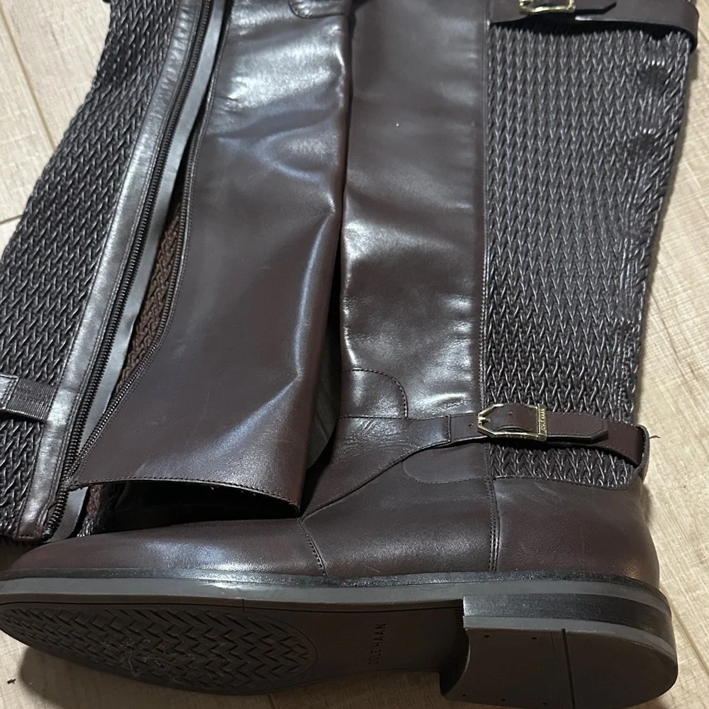 Cole Haan womens Chesley Water Resistant Riding Boots